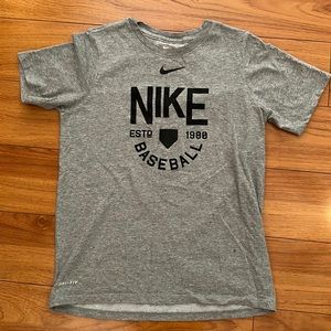 Boys Nike Dri-Fit baseball tee